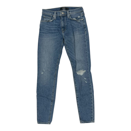Jeans Skinny By Hudson In Blue Denim, Size:4