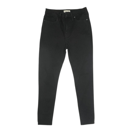 Jeans Skinny By Madewell In Black Denim, Size:14L