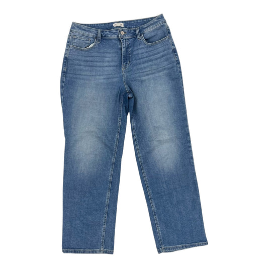 Jeans Straight By Maurices In Blue Denim, Size:14