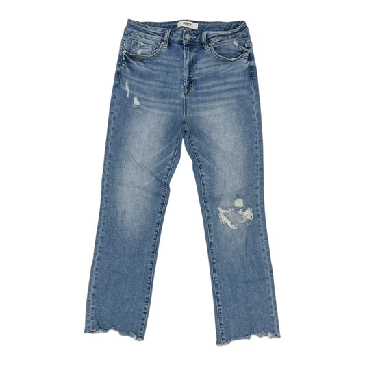 Jeans Straight By Micas In Blue Denim, Size:8
