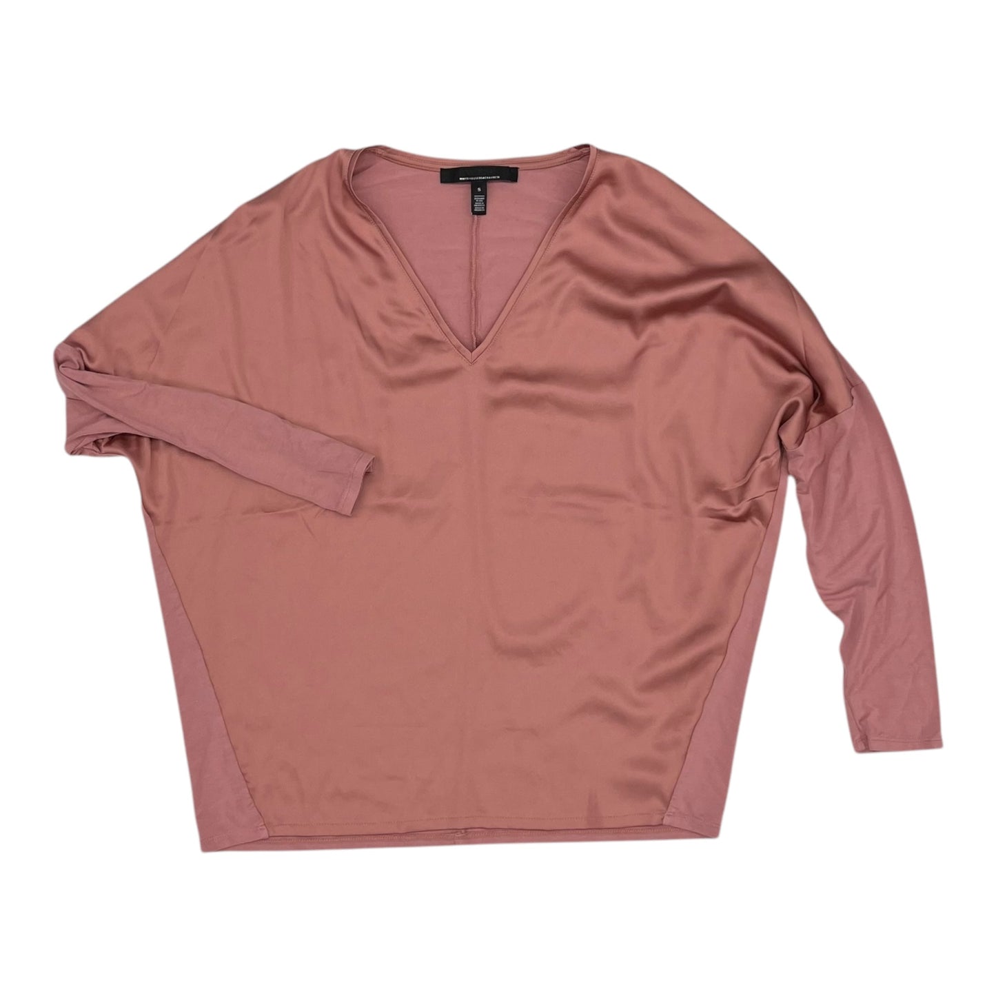 Blouse Ls By White House Black Market In Pink, Size:S