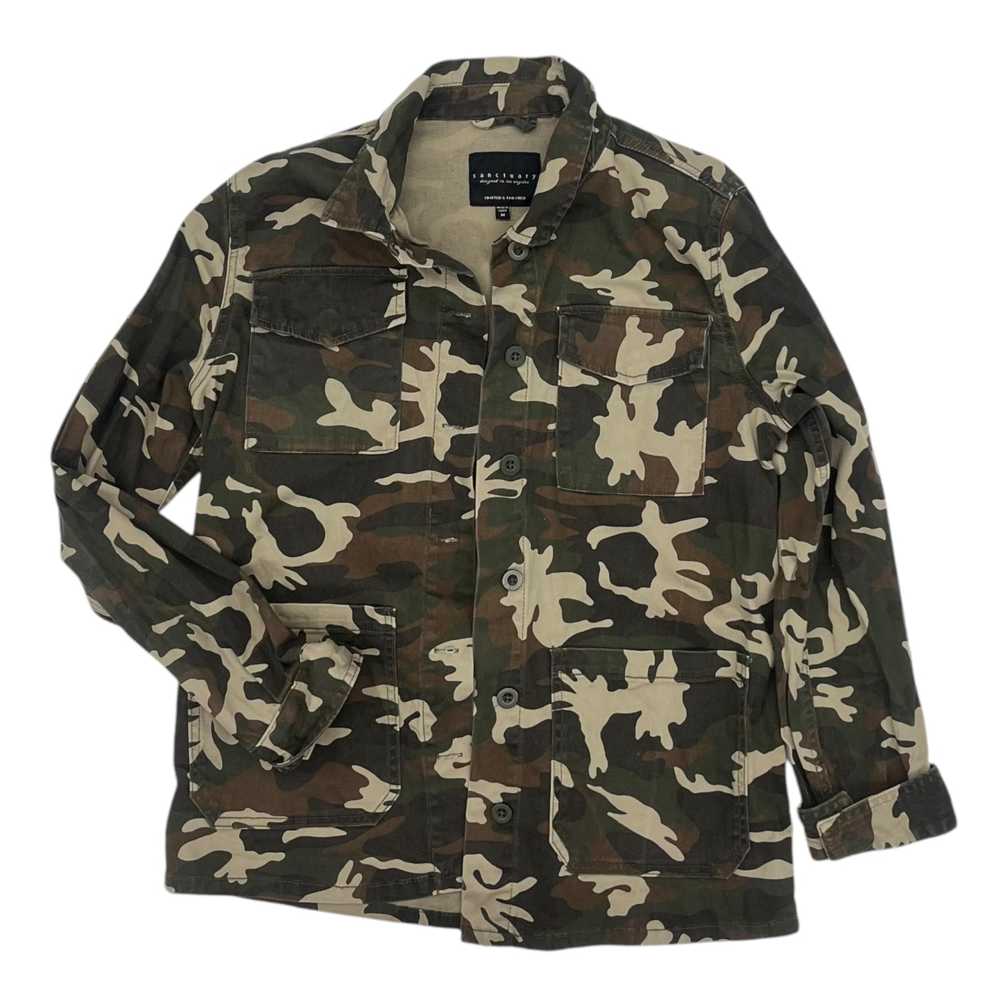 Jacket Utility By Sanctuary In Green, Size:M