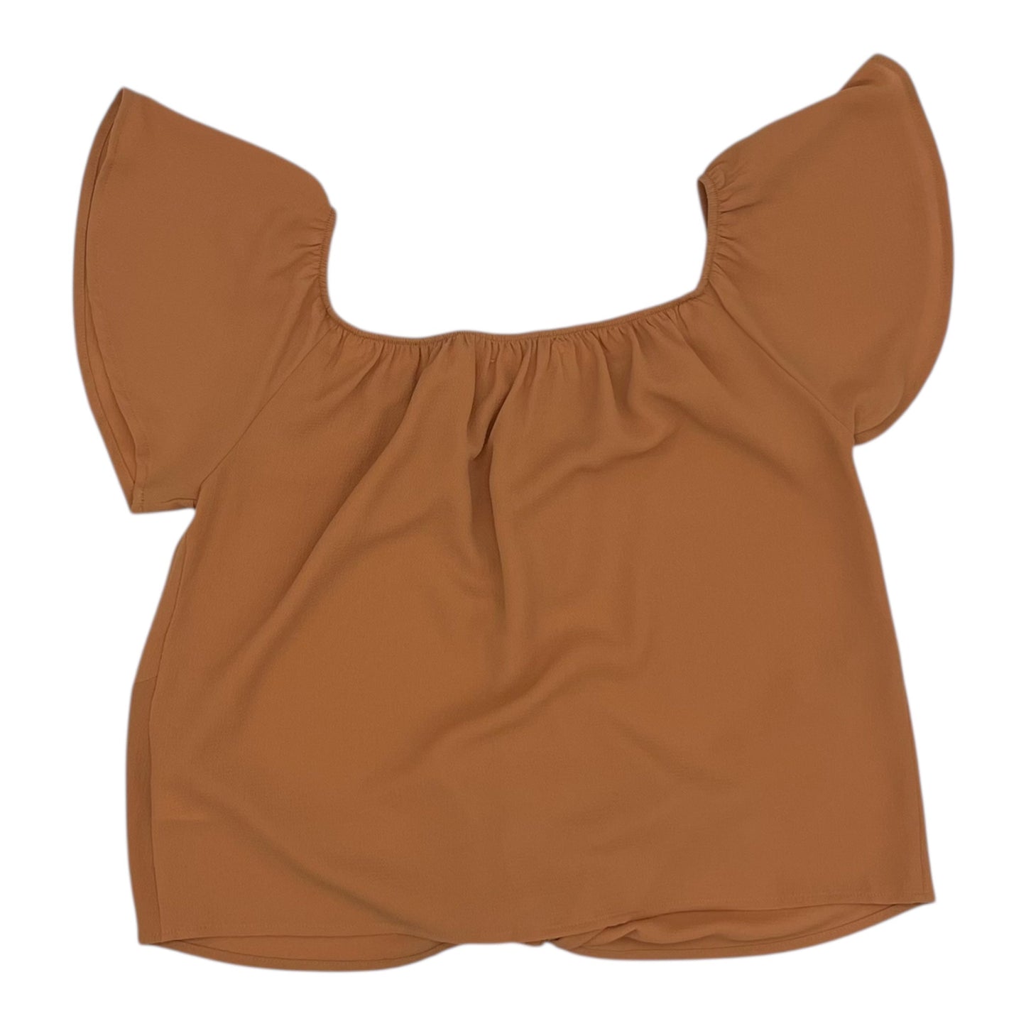 Top Ss By Active Usa In Tan, Size:S