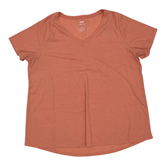 Top Ss Basic By Evri In Orange, Size:Xl