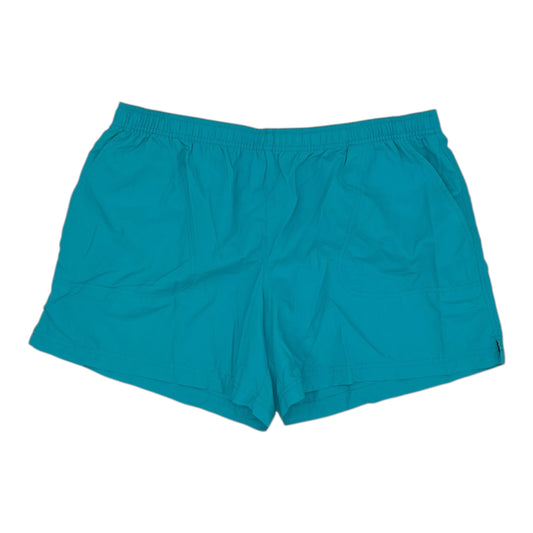 Athletic Shorts By Columbia In Aqua, Size:Xl