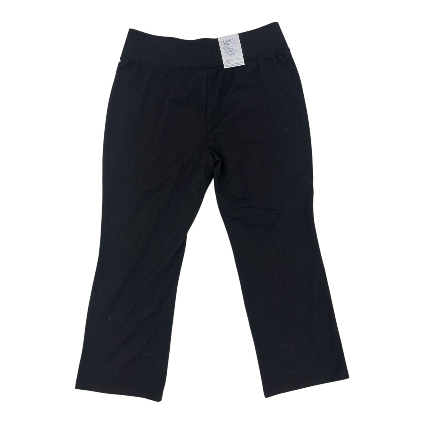 Pants Lounge By Croft And Barrow In Black, Size:Lp
