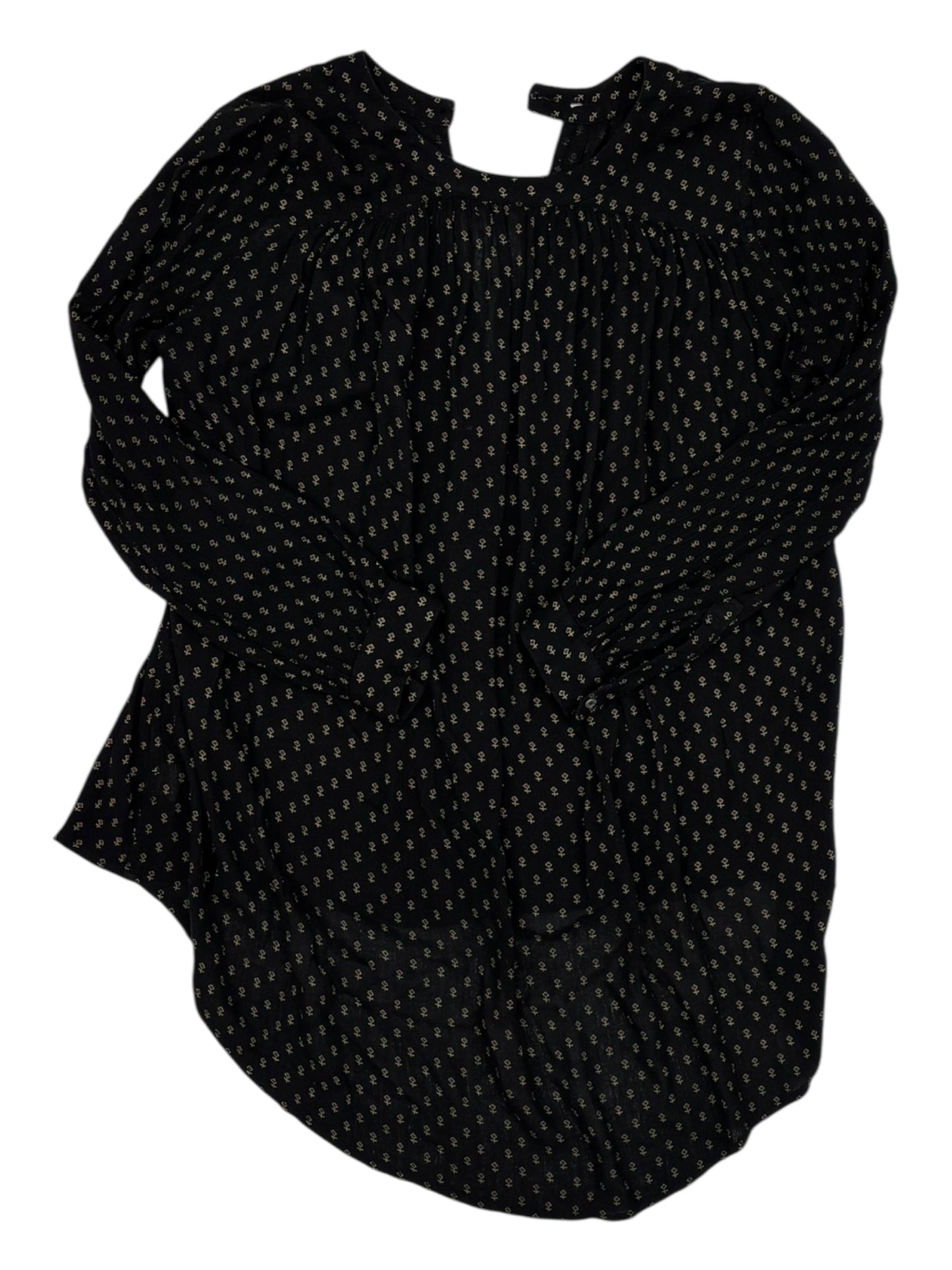 Tunic Ls By Free People In Black, Size:S