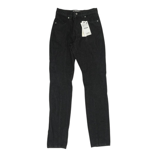 Jeans Skinny By Zara In Black Denim, Size:2