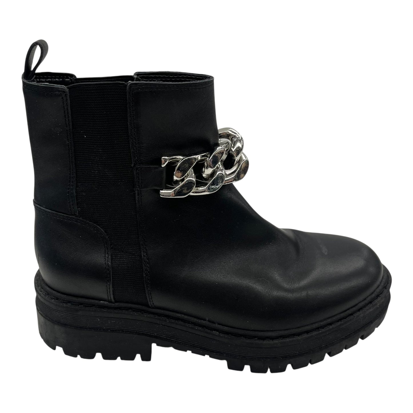 Boots Ankle Heels By Marc Fisher In Black, Size:7.5