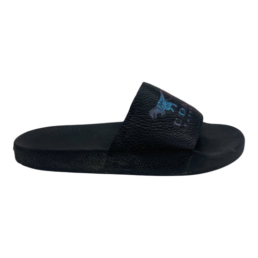 Sandals Designer By Coach In Black, Size:7