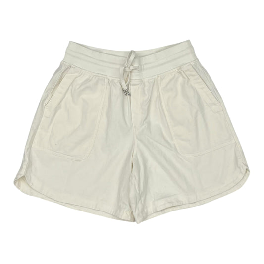 Athletic Shorts By Athleta In Cream, Size:M