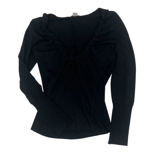 Top Ls By Clothes Mentor In Black, Size:M