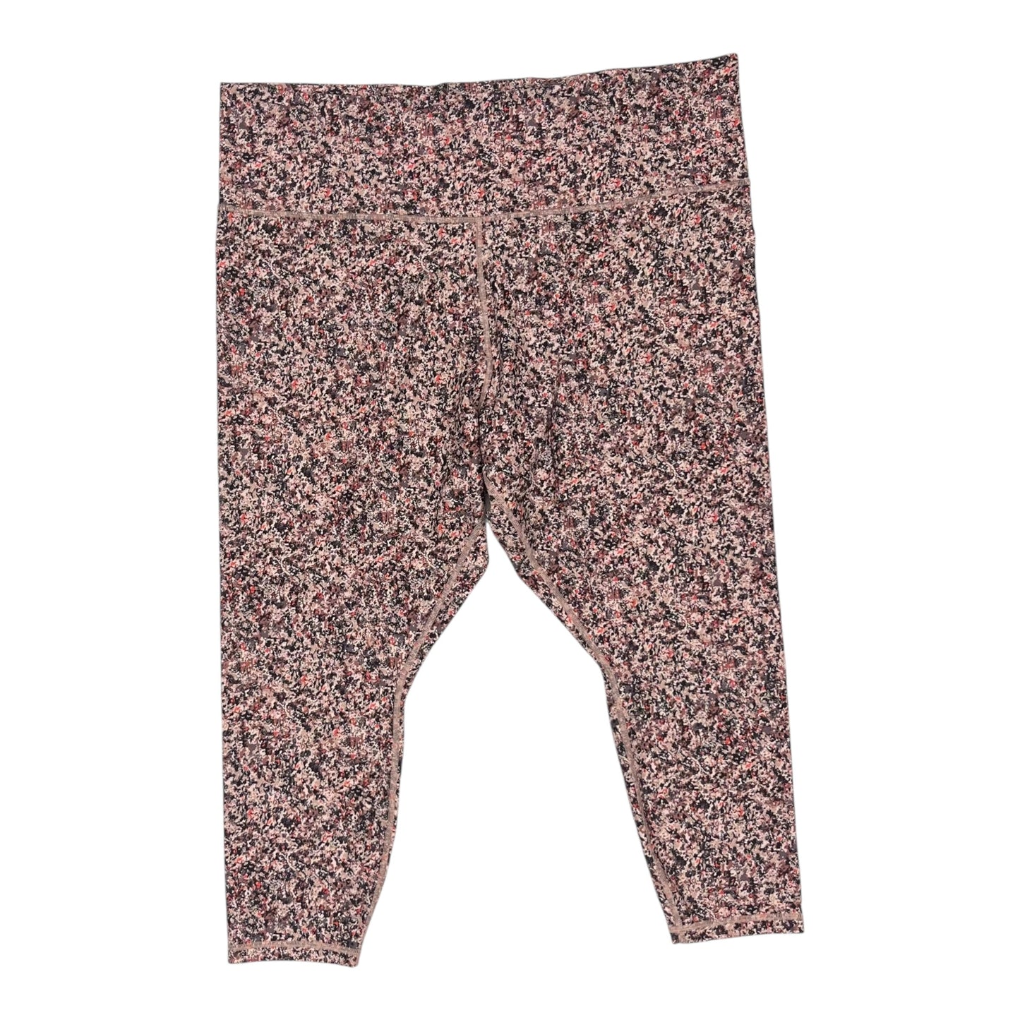 Athletic Leggings By Athleta In Pink, Size:3X