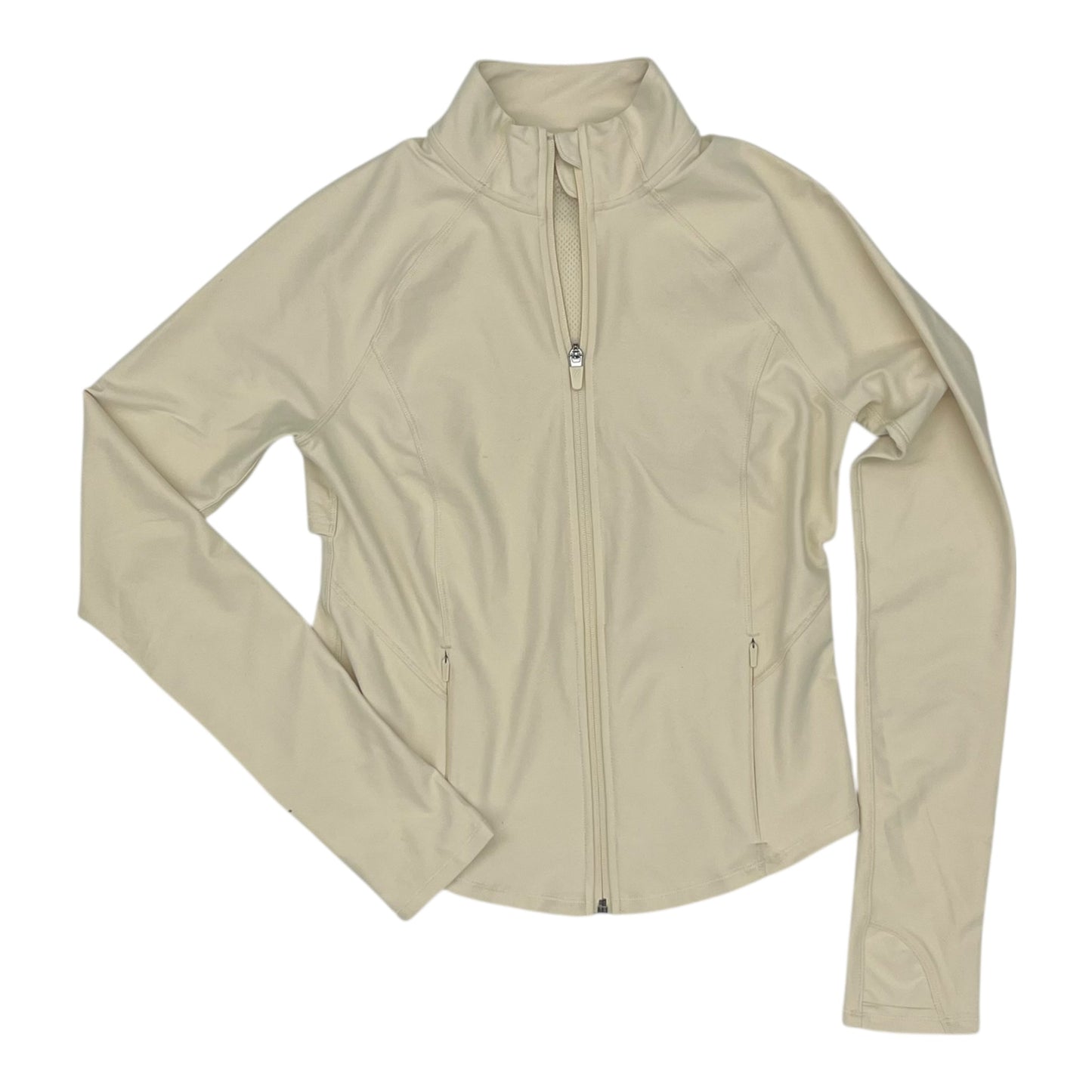 Athletic Jacket By Old Navy In Tan, Size:S