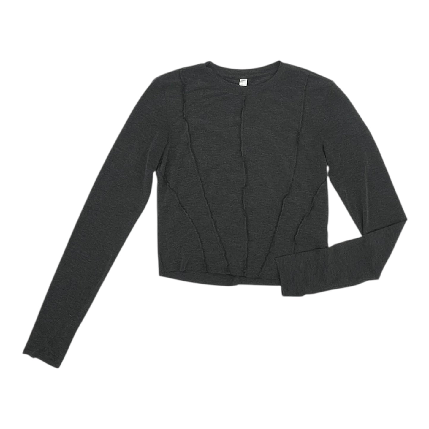 Top Ls By Zella In Grey, Size:Xs