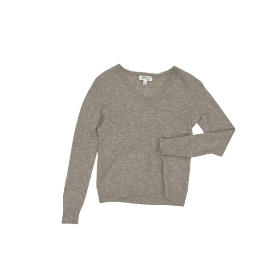 Sweater Cashmere By Nordstrom In Tan, Size:L