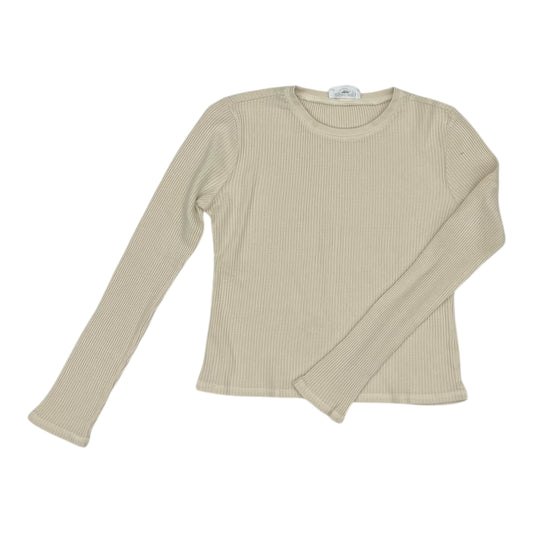 Top Ls By Double Zero In Tan, Size:M