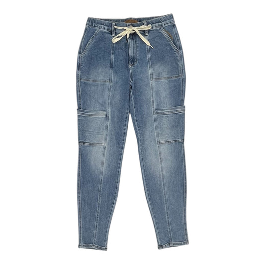 Jeans Skinny By Judy Blue In Blue Denim, Size:10