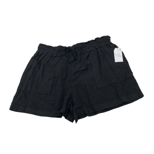 BLACK SHORTS by TIME AND TRU Size:XL