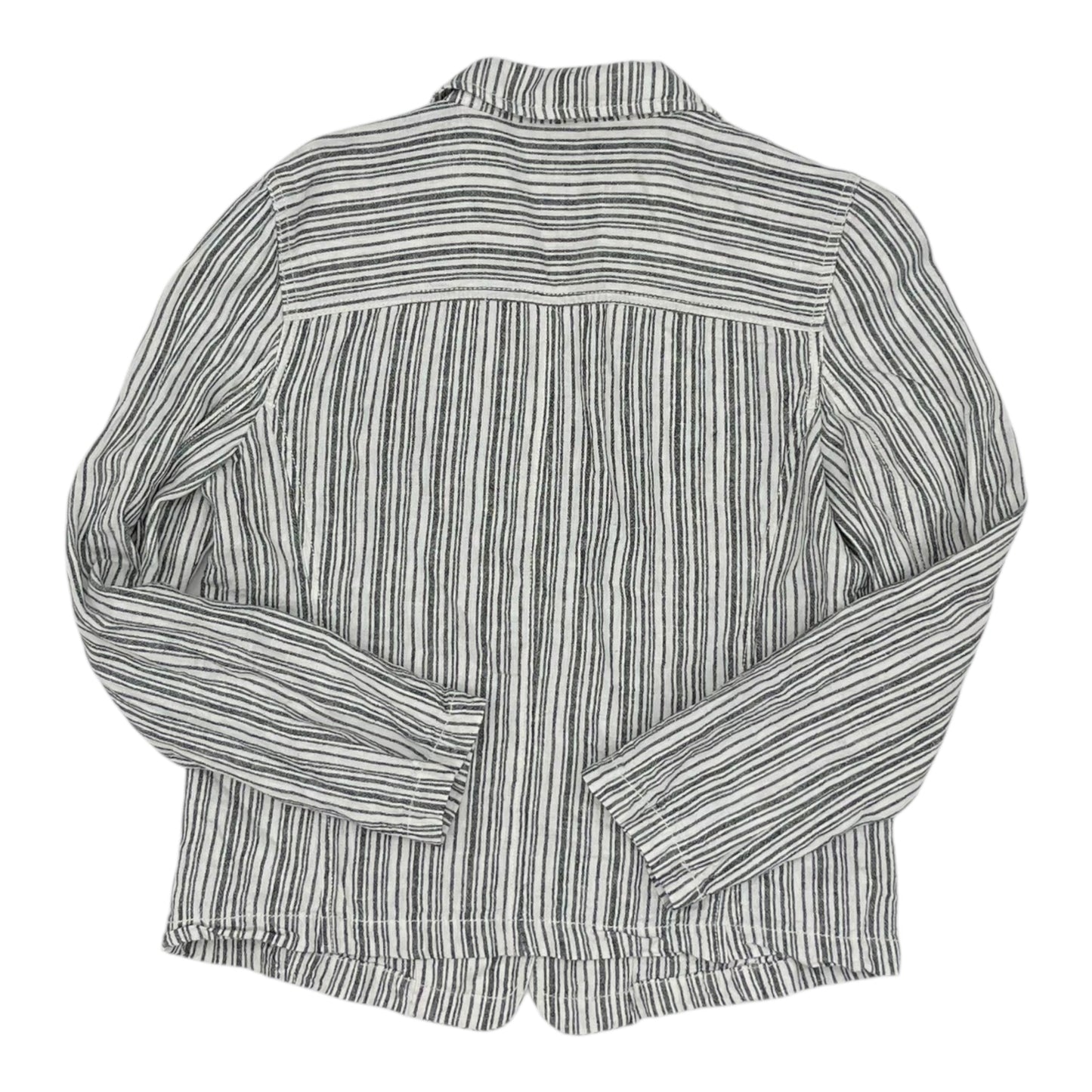 Blazer By Maurices In Grey & White, Size:L