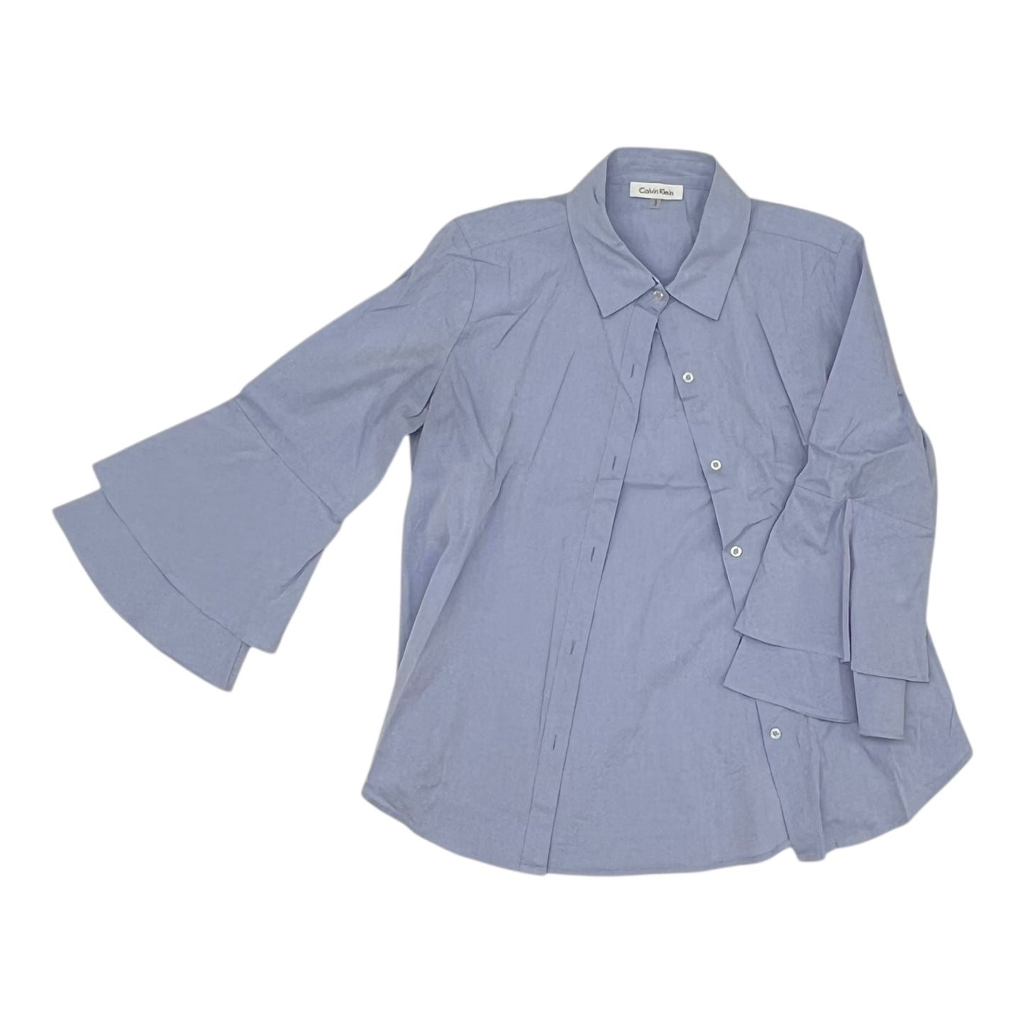 Top Ls By Calvin Klein In Blue, Size:M