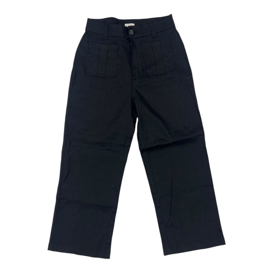 Pants Linen By Nicole Miller In Black, Size:8