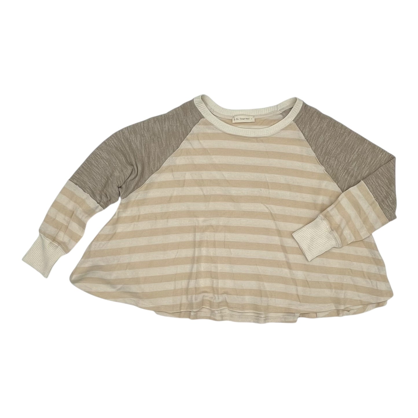 Top Ls By By Together In Cream, Size:S