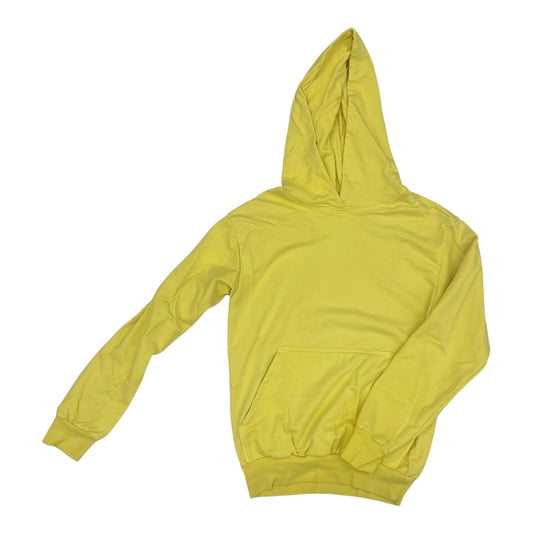 Sweatshirt Hoodie By Clothes Mentor In Yellow, Size:Xs