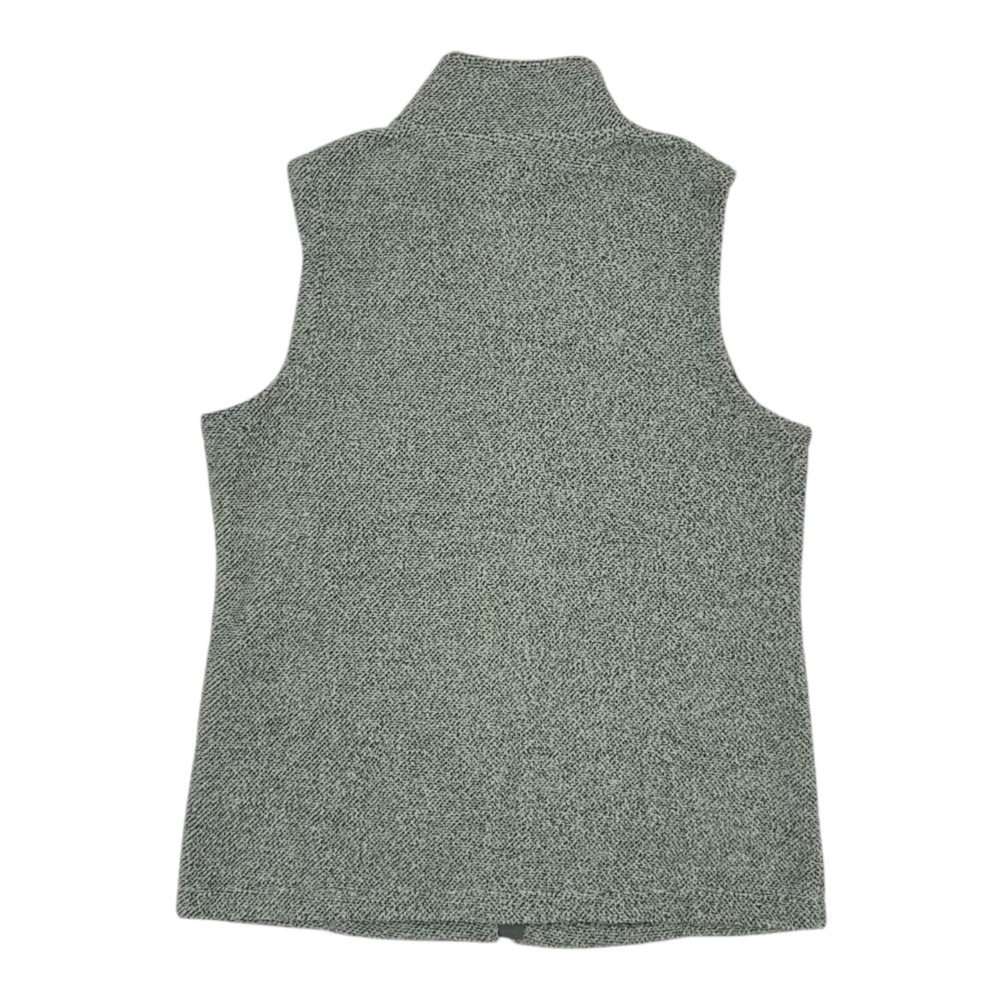 Vest Faux Fur & Sherpa By Balance Collection In Green, Size:L