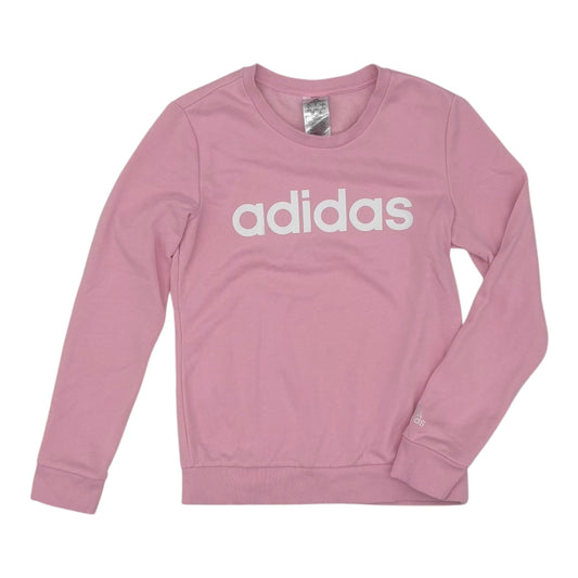 ATHLETIC SWEATSHIRT CREWNECK by ADIDAS In PINK, Size: S