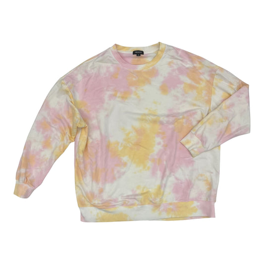 Sweatshirt Crewneck By Wild Rose In Tie Dye Print, Size:Xl