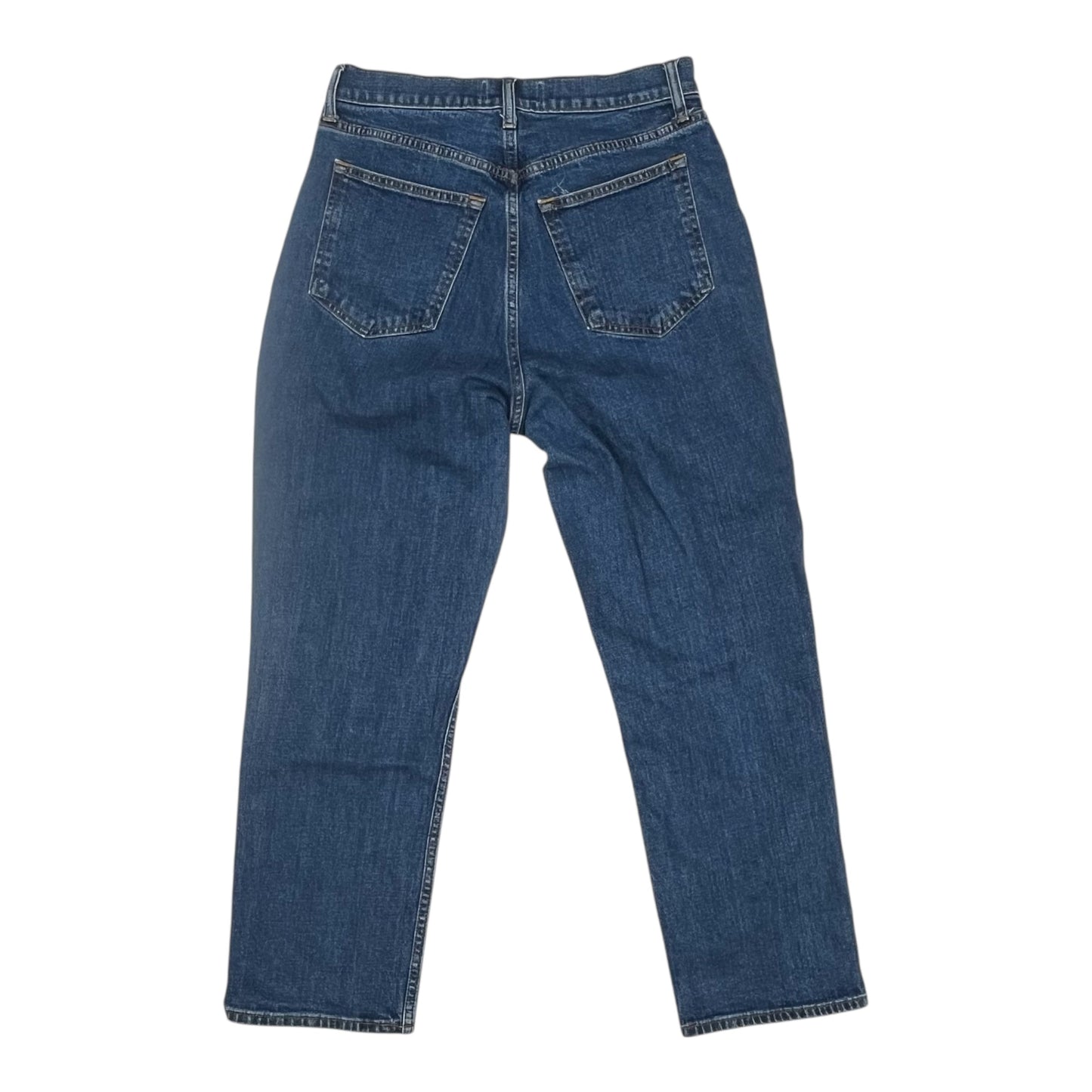 Jeans Straight By Abercrombie And Fitch In Blue Denim, Size:8