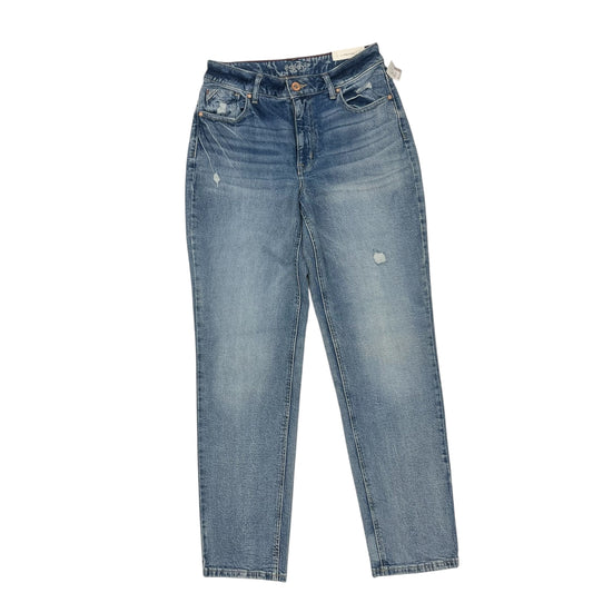 Jeans Straight By Edgely In Blue Denim, Size:10