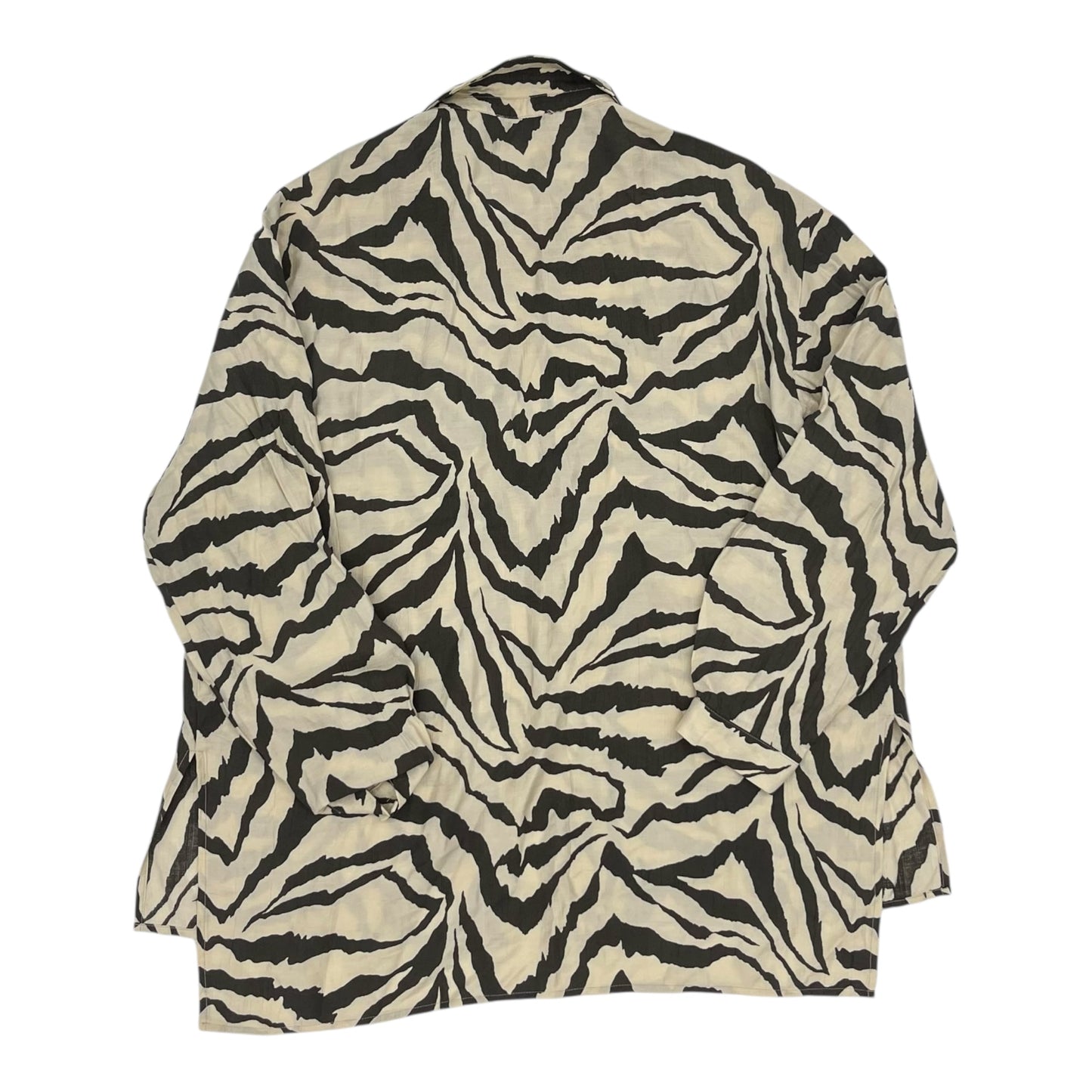 Top Ls By Adrianna Papell In Brown & Cream, Size:M
