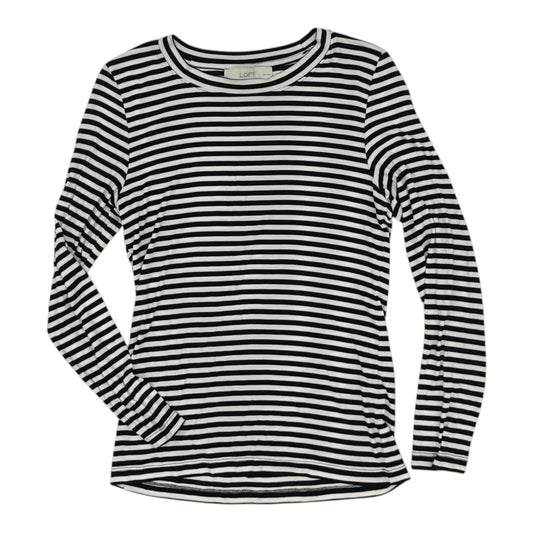 Top Ls By Loft In Black & White, Size:Lp