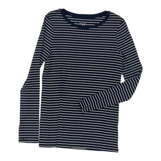 Top Ls By A New Day In Blue & White, Size:M