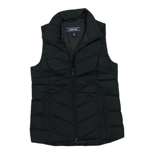 Vest Puffer & Quilted By Lands End In Black, Size:S