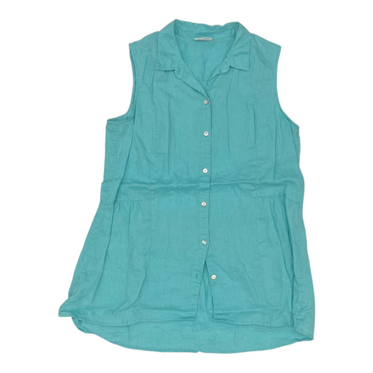 Tunic Sleeveless By J. Jill In Blue, Size:M