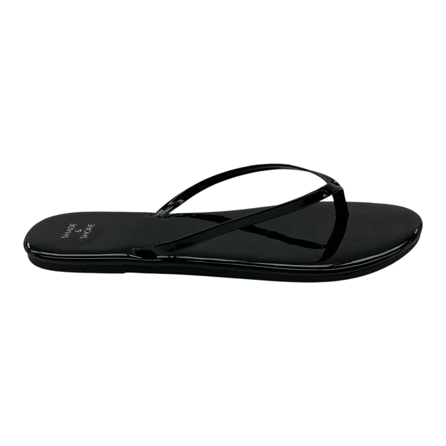 Sandals Flip Flops By Shade & Shore In Black, Size:11