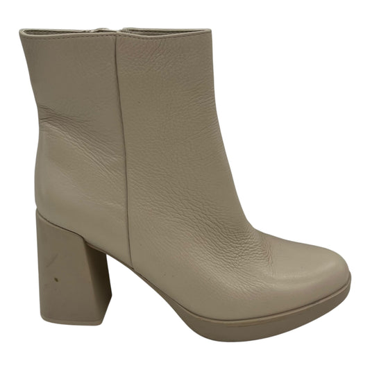 Boots Leather By Naturalizer In Cream, Size:9.5
