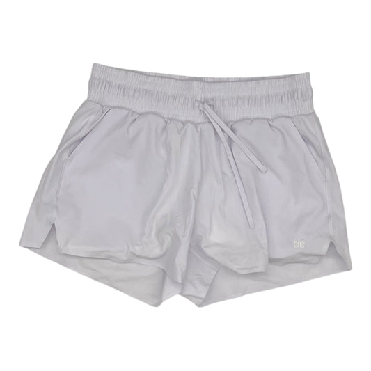 Athletic Shorts By Clothes Mentor In White, Size:L