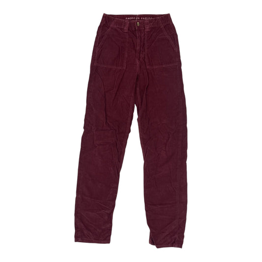 Pants Corduroy By American Eagle In Purple, Size:2