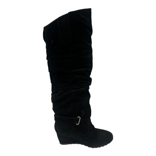 Boots Leather By Earthies In Black, Size:8