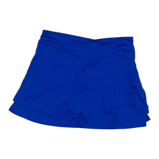 Athletic Skort By Exertek In Blue, Size:L