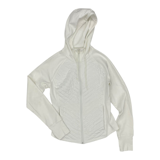 Athletic Jacket By Old Navy In White, Size:Xs