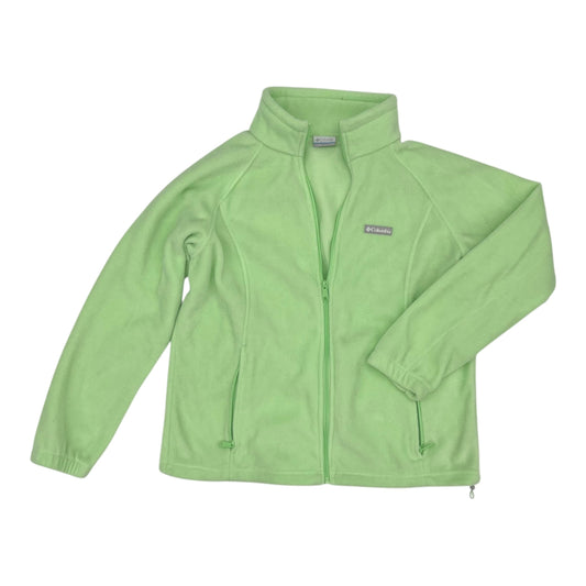 Jacket Fleece By Columbia In Green, Size:1X