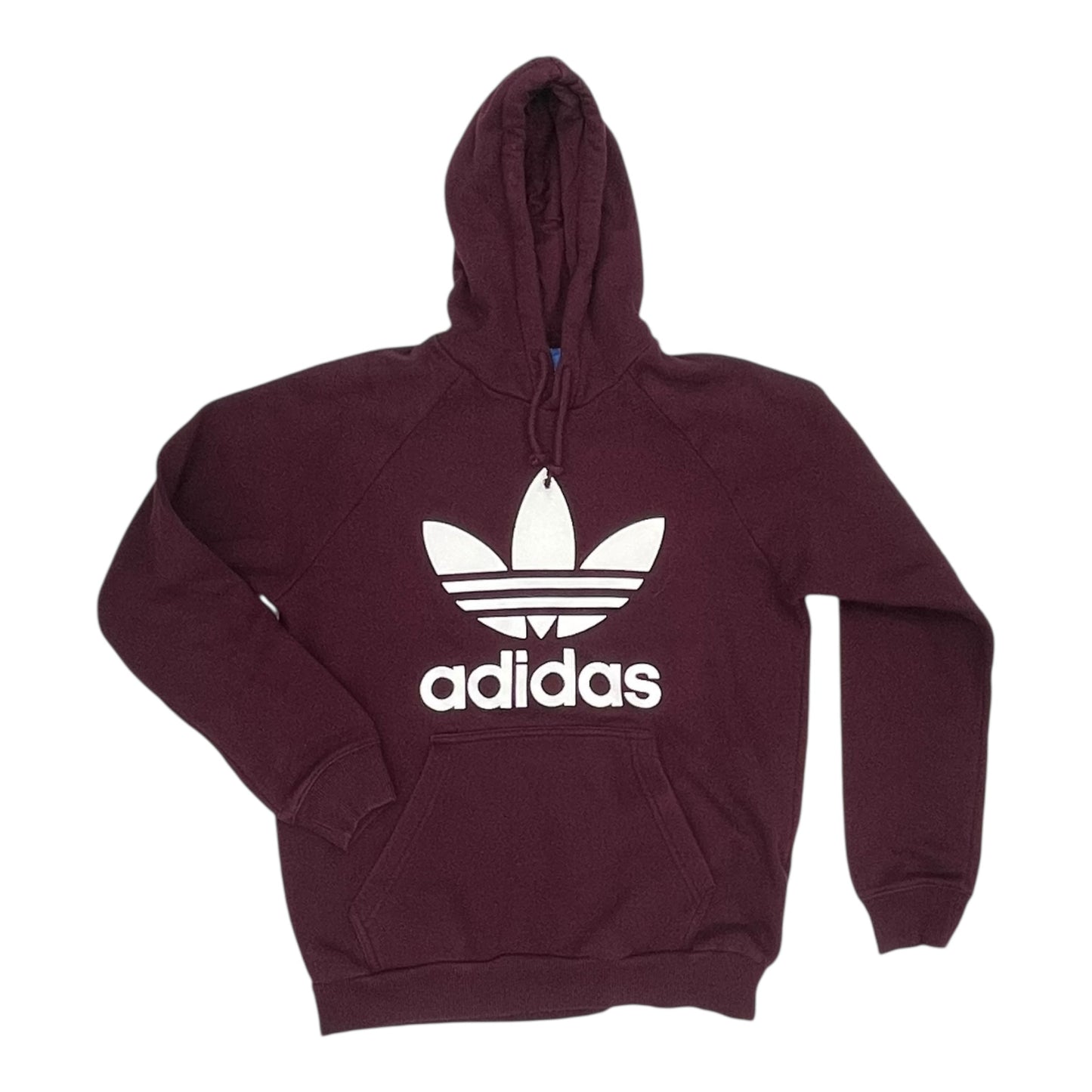 Athletic Sweatshirt Hoodie By Adidas In Purple, Size:M