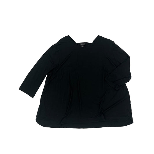 Top Ls By J. Jill In Black, Size:4X