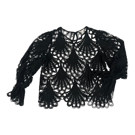 Top Ls By Cato In Black, Size:L