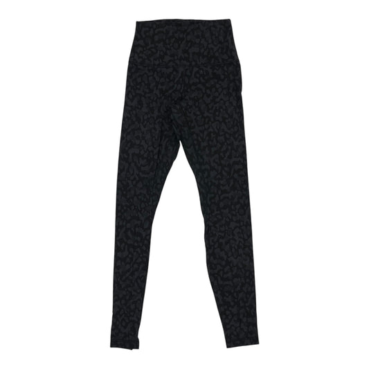 Athletic Leggings By Lululemon In Grey, Size:S